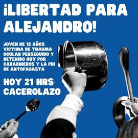 ¡Libertad para Alejandro!