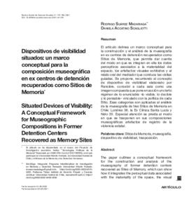 Dispositivos de visibilidad situados: un marco conceptual para la composición museográfica en ex ...